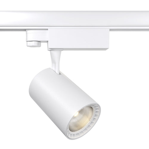 Faretto Per Binario Moderno Vuoro 10W Alluminio Bianco 1 Luce Calda