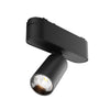 Faretto Per Binario Moderno Focus Led Alluminio Nero Led 5W Luce Calda