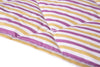 Trapuntino leggero letto copriletto in puro cotone Made In Italy GATTI ARANCIONE