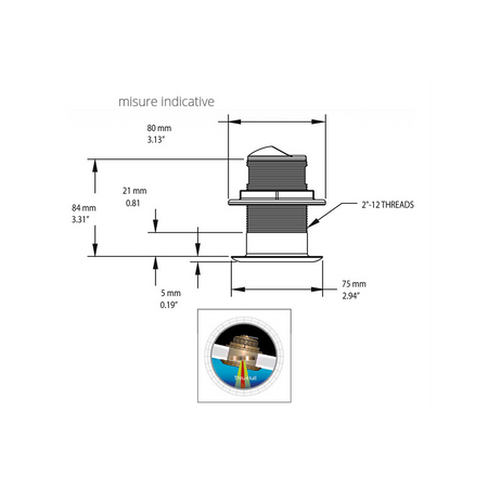 Trasduttore B150M 0°