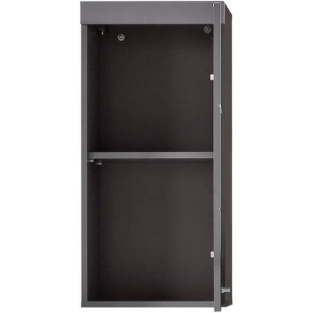 Mobile da bagno alto AMANDA - 1 anta - Grigio - TRENDTEAM