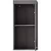 Mobile da bagno alto AMANDA - 1 anta - Grigio - TRENDTEAM