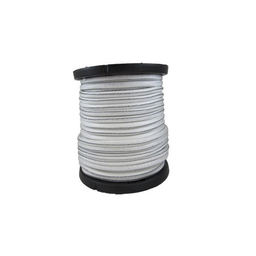 Treccia Bianca Elastica Ø Mm6 Mt100