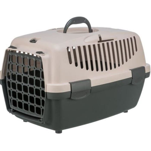 Trasportino - TRIXIE - Capri 1 - XS: 32 x 31 x 48 cm - Grigio scuro / Rosa cipria