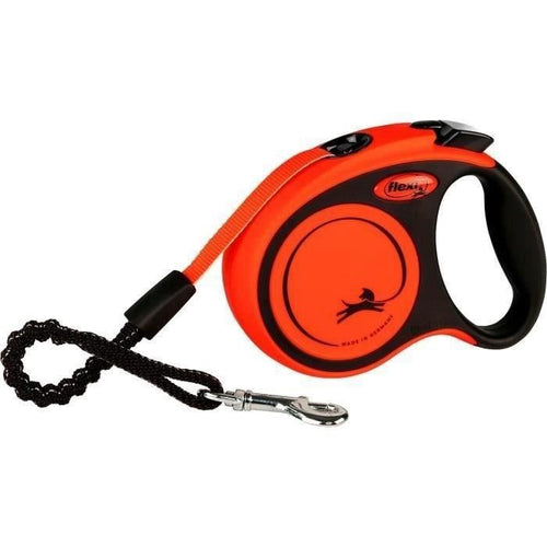 Guinzaglio TRIXIE flexi XTREME - Taglia XS - 3m - Nero e arancione
