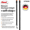 Guinzaglio TRIXIE flexi XTREME - Taglia L - 8 m - Nero e arancione