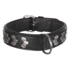 Collare attivo TRIXIE - Design stilizzato - Pelle - Taglia L - 4555 cm - Nero