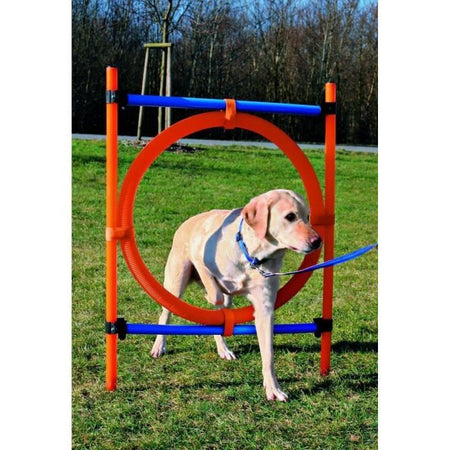 TRIXIE Cerchio Agility per cani 115 x 3 cm in plastica