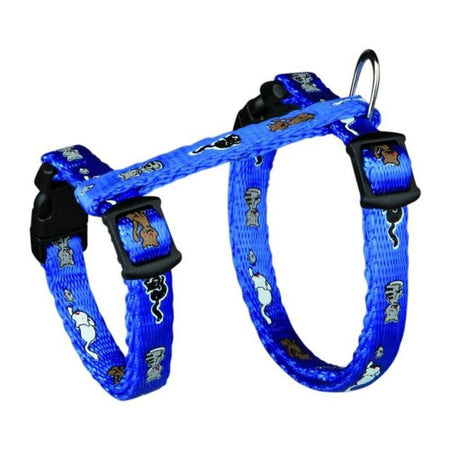 Pettorina per gattini Junior con guinzaglio - TRIXIE - Motivo gatto - 2133 cm / 8 mm - 1,20 m