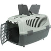 TRIXIE Box da trasporto Capri 3 - S - 40 x 38 x 61 cm - Antracite, grigio e verde - Per cani
