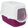 TRIXIE Cassetta igienica Vico - Coperchio - 40  40  56 cm - Bacca e bianco