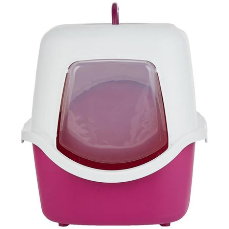 TRIXIE Cassetta igienica Vico - Coperchio - 40  40  56 cm - Bacca e bianco