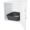 TRIXIE Cabina WC - 49x51x51cm - Bianco - Per cat