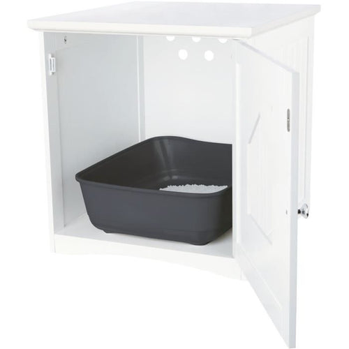 TRIXIE Cabina WC - 49x51x51cm - Bianco - Per cat