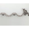 TRIXIE Scala da arrampicata per montaggio a parete - 150 x 30 cm - Tortora - Per gatti