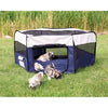 TRIXIE Recinto per conigli/cuccioli  130  55 cm blu/grigio