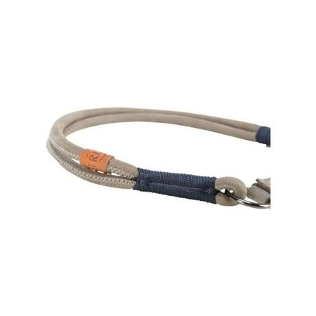 Collare semi-strozzo TRIXIE BE NORDIC - Pelle - L50 cm -  10 mm - Grigio
