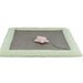 Tappetino tiragraffi Junior - TRIXIE - 47 x 47 cm - Grigio / Menta