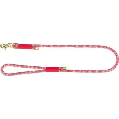 Guinzaglio TRIXIE Soft Rope - SXL: 1m -  10 mm - Rosso e crema