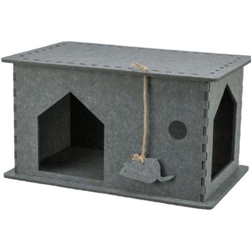 Rifugio - TRIXIE - Lene - Feltro - 54 x 30 x 35 cm - Grigio