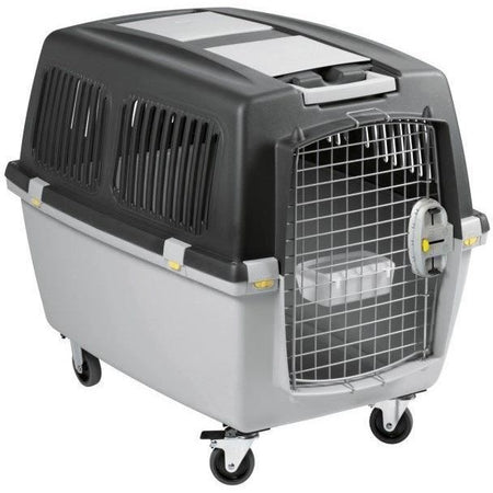 Scatola da trasporto - KERBL - Gulliver Mega - 81 x 61 x 60 cm - Grigio