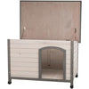 TRIXIE - Natura - Cuccia per cani Taglia M 104  72  68 cm. Tetto piano classico