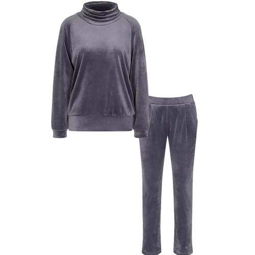 Triumph Pigiama da Donna in velluto Cozy Trousers S65 - Passarelli Biancheria