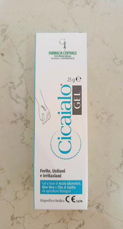 fpi farmacia centrale dr. Michele Iadevaia cicaialo gel per ferite, abrasioni e irritazioni dispositivo medico 25g