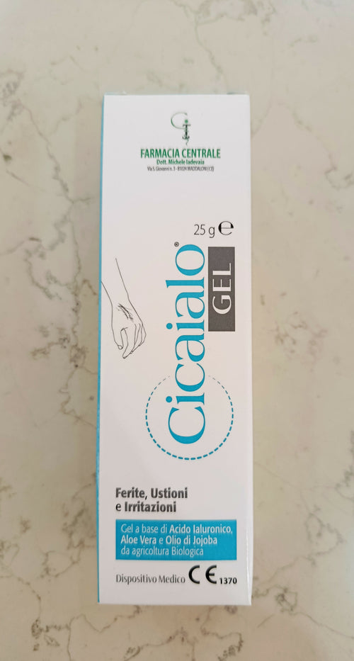 fpi farmacia centrale dr. Michele Iadevaia cicaialo gel per ferite, abrasioni e irritazioni dispositivo medico 25g