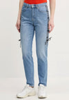 KARL LAGERFELD jeans KLJ MOM TIED DENIM da donna