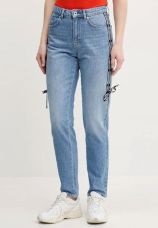 KARL LAGERFELD jeans KLJ MOM TIED DENIM da donna