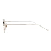 PETER AND MAY TT9 Mini Machine Sunglasses in Brushed Silver Light Brown da uomo