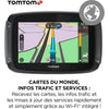 TomTom RIDER 550 GPS per moto - 4,3 pollici, mappa del mondo, TomTom Traffic, avvisi sulle zone pericolose, chiamate in vivavoce