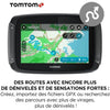 TomTom RIDER 550 GPS per moto - 4,3 pollici, mappa del mondo, TomTom Traffic, avvisi sulle zone pericolose, chiamate in vivavoce