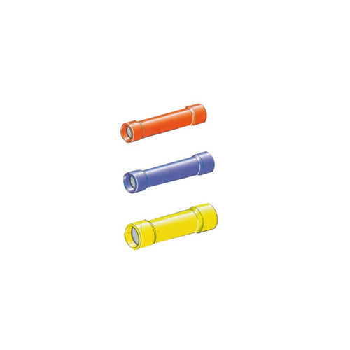 Tubetto Di Giunzione Giallo 100 Pz