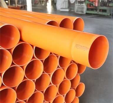 Tubo Pvc 100 Mt 2 Arancio