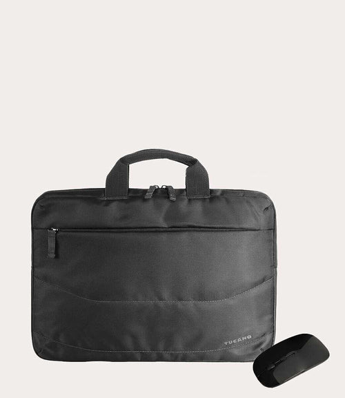 TUCANO Borsa Borsa idea pc bag 13_14 Nero/Black+ mouse Notebook 13/14 Nero