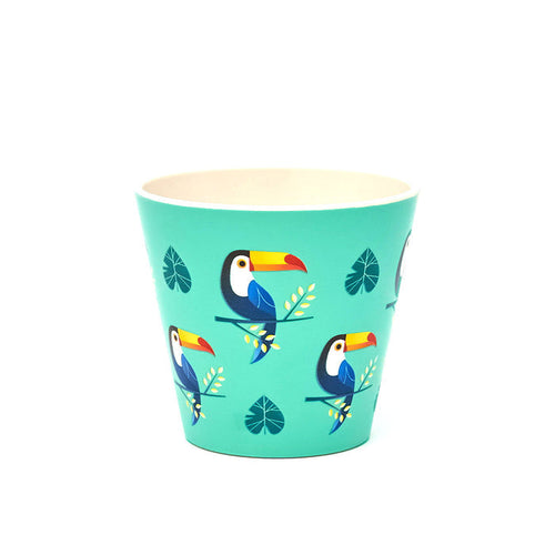 Tazza Da Espresso 90 ml - Motivo Tucano Tropicale