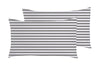 Set Copripiumino federe parure Copripiumino Stampa Digitale 100% Cotone, Made in Italy RIGA MINI GRIGIO