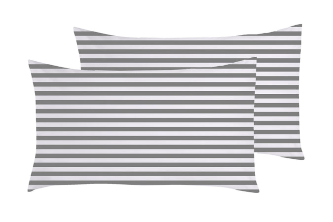 Set Copripiumino federe parure Copripiumino Stampa Digitale 100% Cotone, Made in Italy RIGA MINI GRIGIO