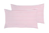 Set Copripiumino federe parure Copripiumino Stampa Digitale 100% Cotone, Made in Italy RIGA MINI ROSA