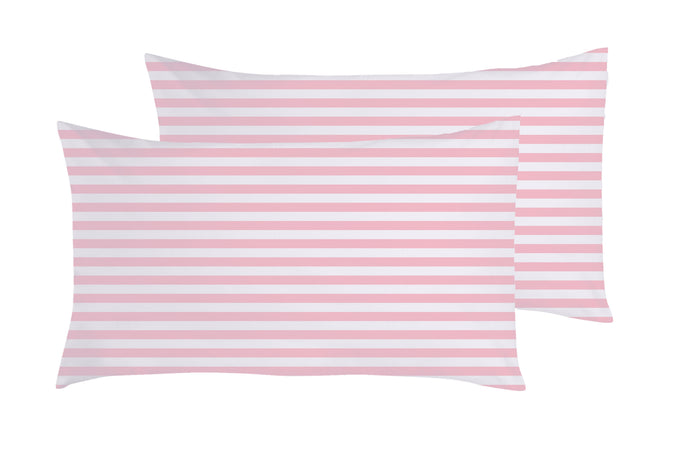 Set Copripiumino federe parure Copripiumino Stampa Digitale 100% Cotone, Made in Italy RIGA MINI ROSA