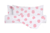 Set Copripiumino federe parure Copripiumino Stampa Digitale 100% Cotone, Made in Italy DOT MAXI ROSA