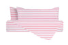 Set Copripiumino federe parure Copripiumino Stampa Digitale 100% Cotone, Made in Italy RIGA MINI ROSA