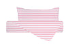 Set Copripiumino federe parure Copripiumino Stampa Digitale 100% Cotone, Made in Italy RIGA MINI ROSA