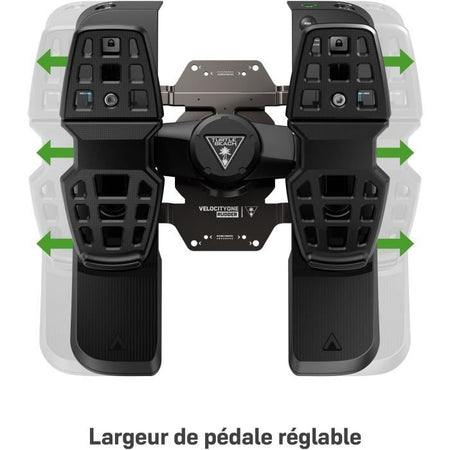 Pedali sterzo universali - TURTLE BEACH - VelocityOne Rudder