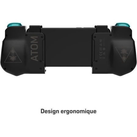 Controller di gioco mobile Android - Turtle Beach Atom - Bluetooth - Nero/Ciano