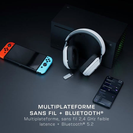 Cuffie da gioco wireless multipiattaforma - TURTLE BEACH - Stealth 600 XB (Gen 3) - Bianco
