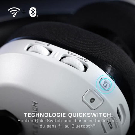 Cuffie da gioco wireless multipiattaforma - TURTLE BEACH - Stealth 600 PS (Gen 3) - Bianco