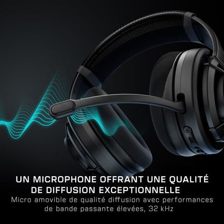 Cuffie da gioco wireless aperte sul retro - TURTLE BEACH - Atlas Air - Per PC - Nere